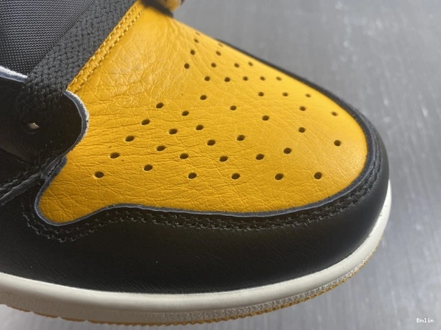 Bmlin 1 555088-711 Jordan High Yellow Air Toe OG 0821